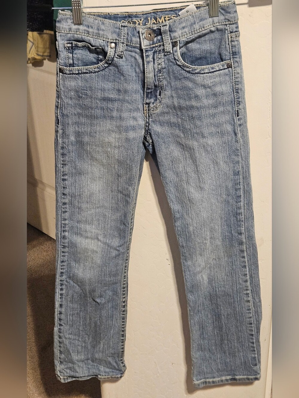 Cody James Light Wash Straight Jeans